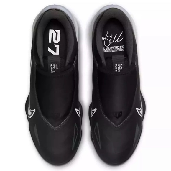 NEW [Nike] Force Zoom Mike Trout 8 Pro Black Metal Baseball Cleats Men's Size 10 - Picture 6 of 15